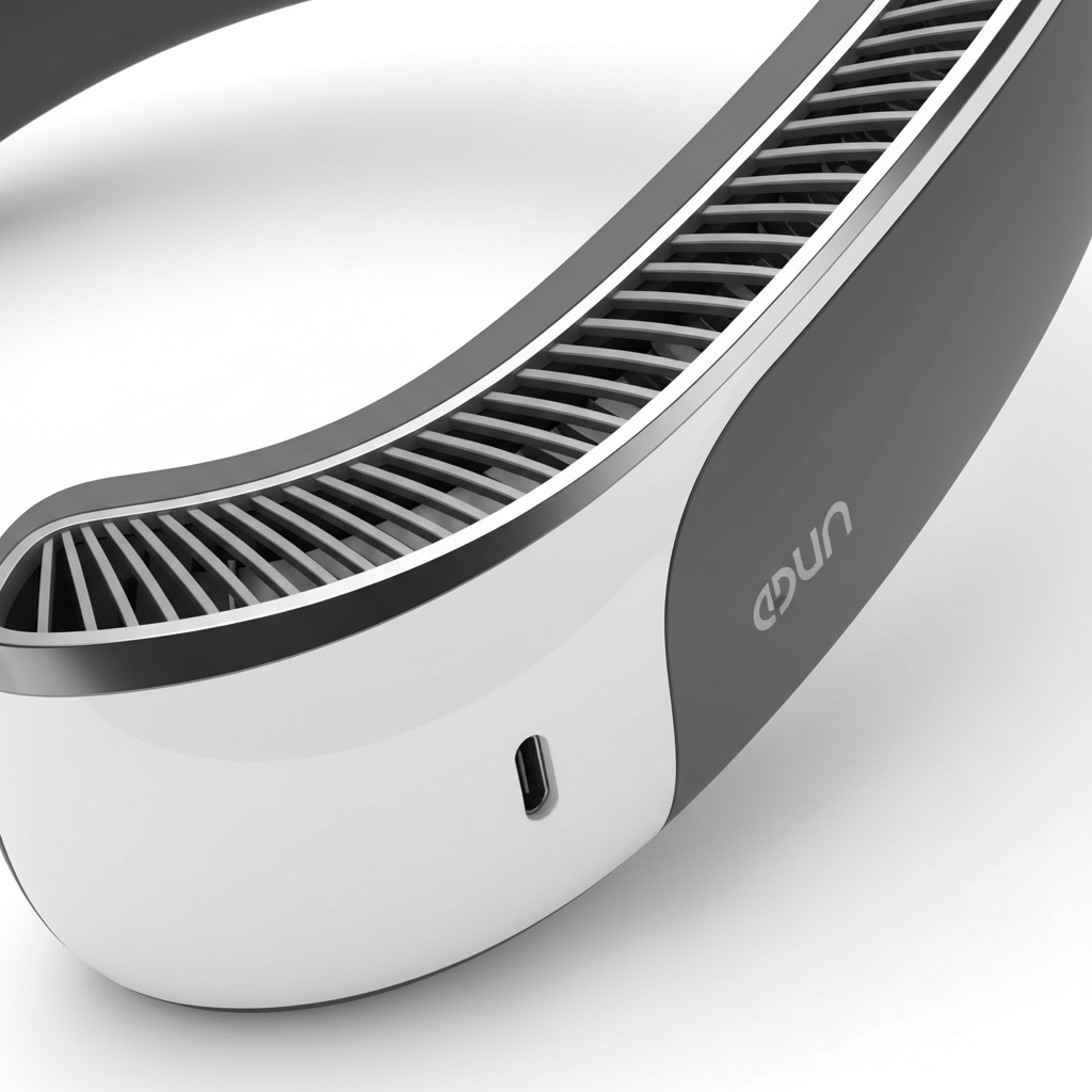 Neck Fan Close-up